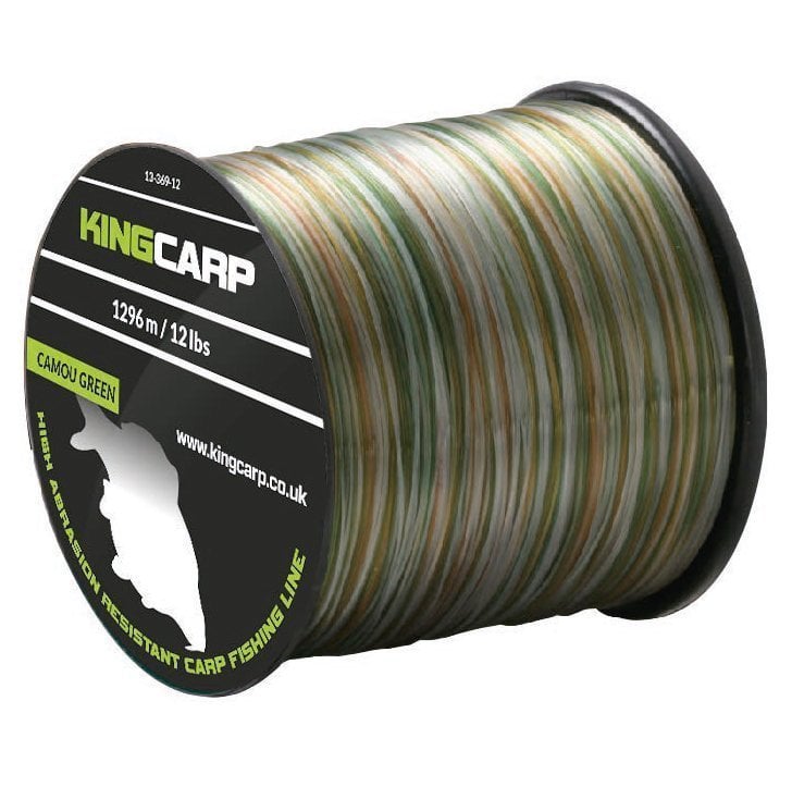 Fladen King Carp Yeşil Kamuflaj Misina 0.35 MM
