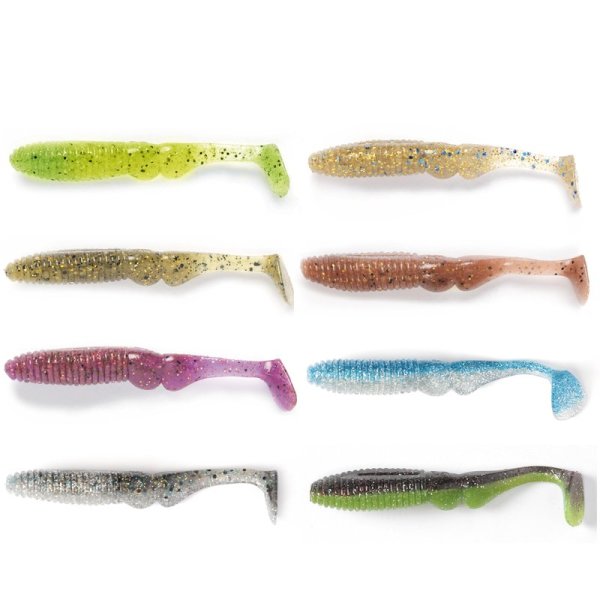 Lucky John Mr. Greedy 3'' (7.62 cm) 7P Silikon Yem T36