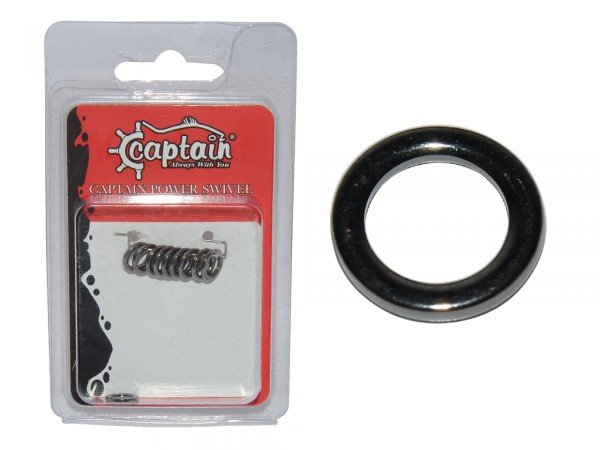 Captain 5148 Jig Halkası İnox 10'lu Paket Black Nikel 0.60 mm