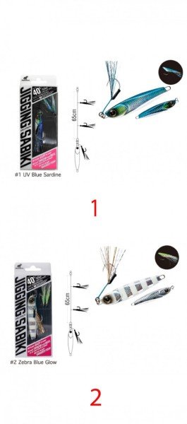 Hayabusa EX 450 Jigging  Sabiki 40gr Light Jig Suni Yem 1