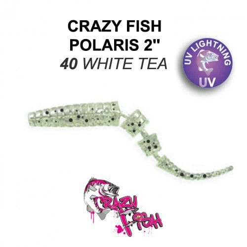 CRAZY FISH POLARIS 2 / 54 MM / COLOR: 40 WHITE TEA