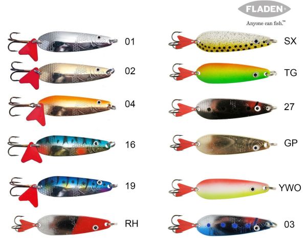 Fladen Seatrout Turna Kaşığı 17G 7cm YWO