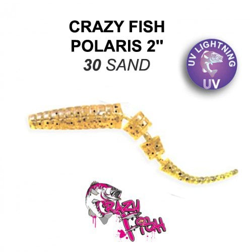 CRAZY FISH POLARIS 2 / 54 MM / COLOR: 30 SAND