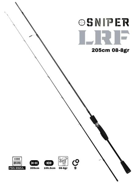 Fujin Sniper 205cm 08-8gr LRF Kamışı