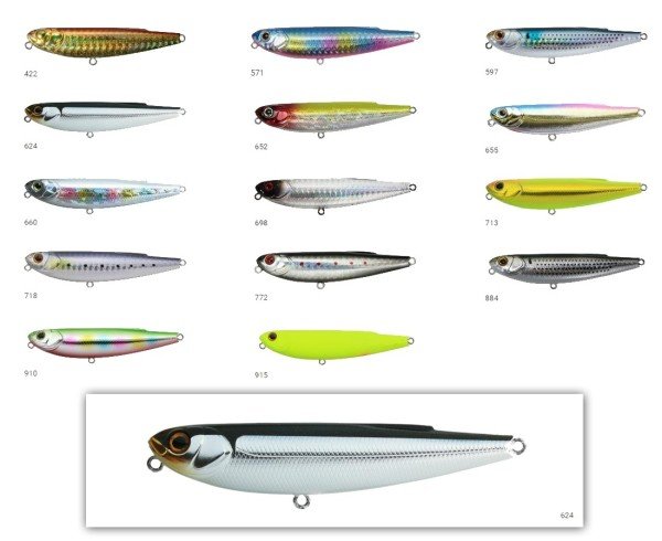 Zipbaits Fakie Dog 90mm WDT Su Üstü 12gr Maket Balık 624