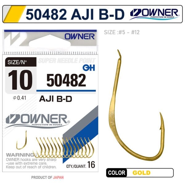 OWNER 50482 AJI B- D GOLD 7