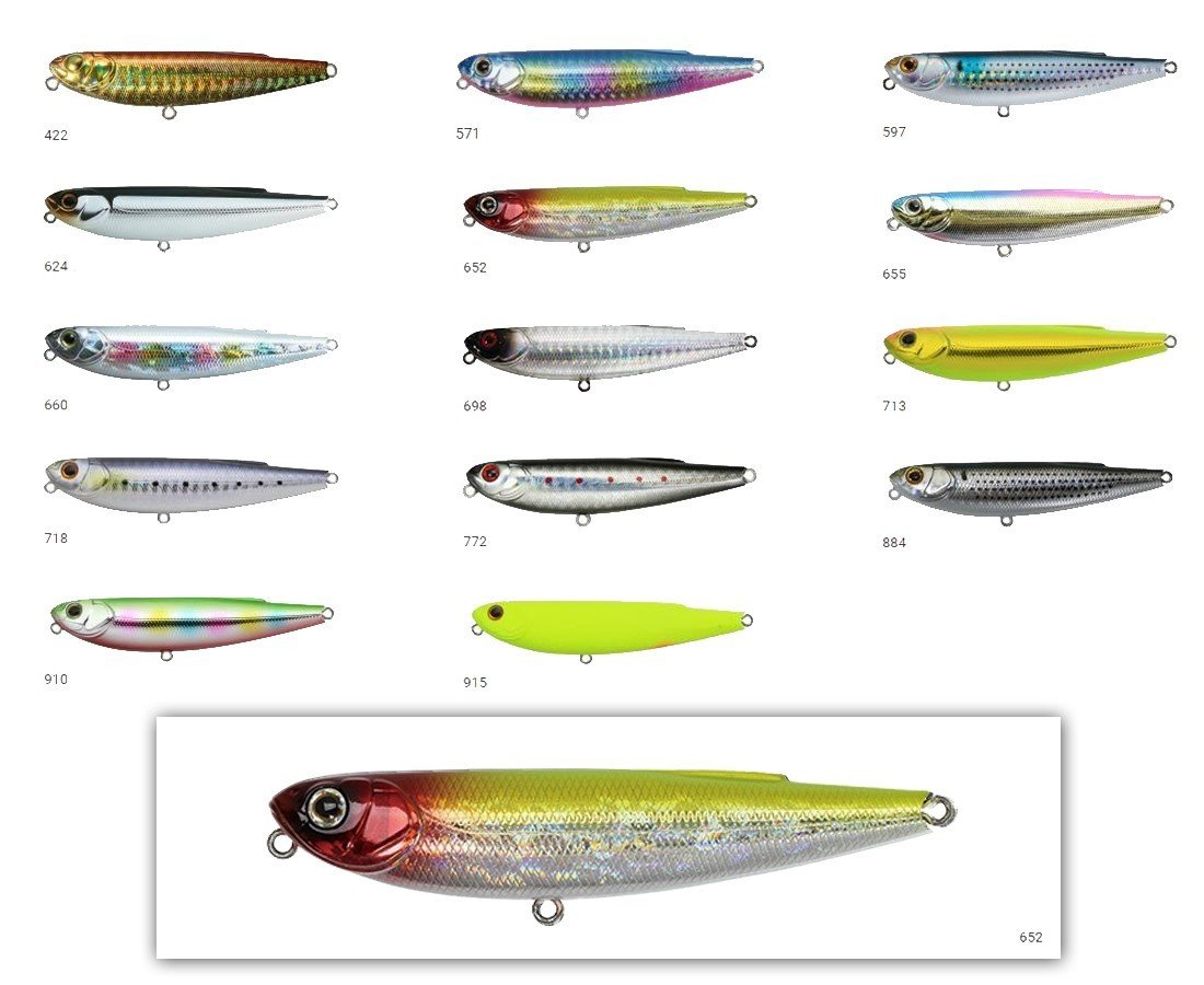 Zipbaits Fakie Dog 90mm WDT Su Üstü 12gr Maket Balık 652