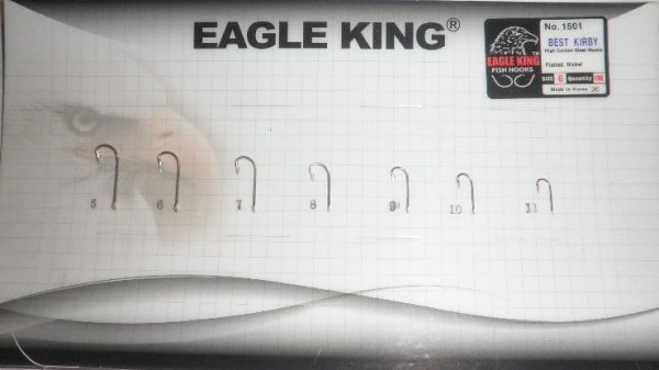 Eagle King 1501NI Çapraz Nikel Sinek İğne ( VMC 9224NI ) 12