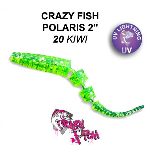 CRAZY FISH POLARIS 2 / 54 MM / COLOR: 20 KIWI