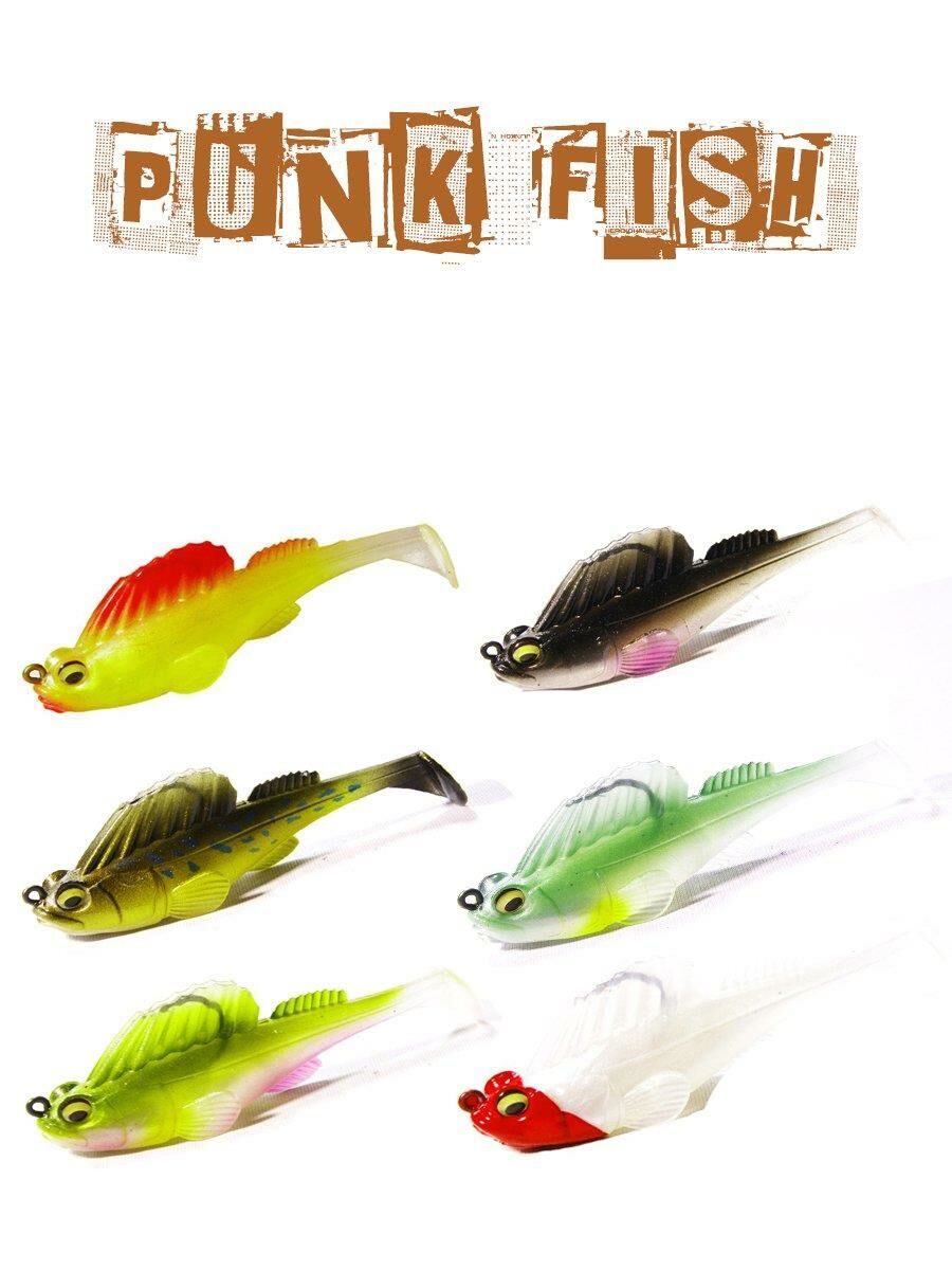 FUJIN Punk Fish 8cm 14gr Silikon Yem 03