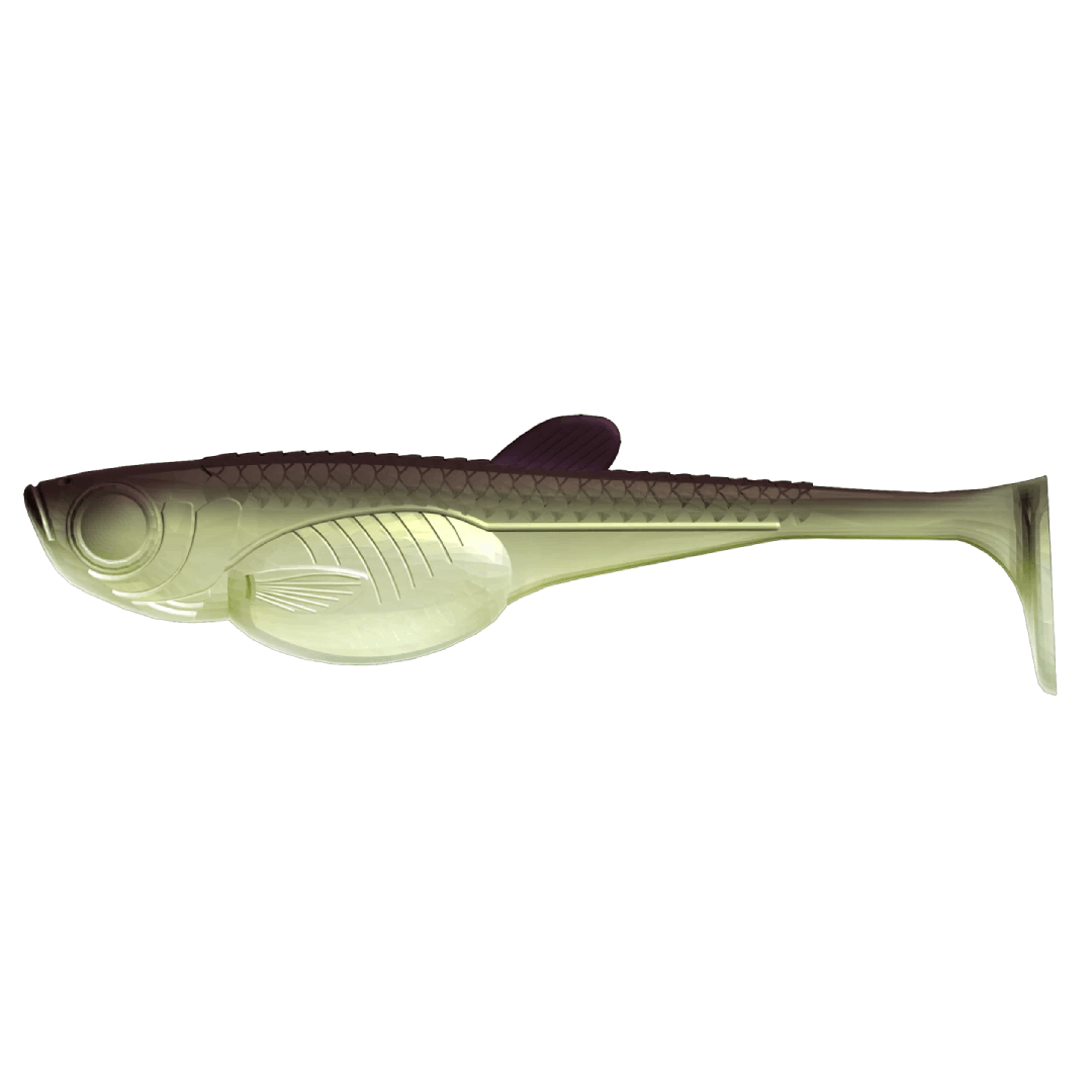 Libra Lures Embrion Shad Silikon Yem 031 - OLIVE WHITEFISH - 100MM