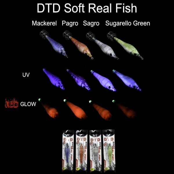 Dtd Soft Real Fish 2,0 Kalamar Zokası Sargo