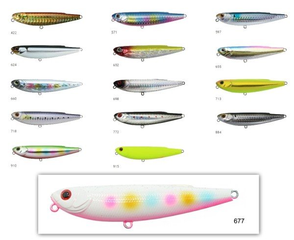 Zipbaits Fakie Dog 90mm WDT Su Üstü 12gr Maket Balık 677