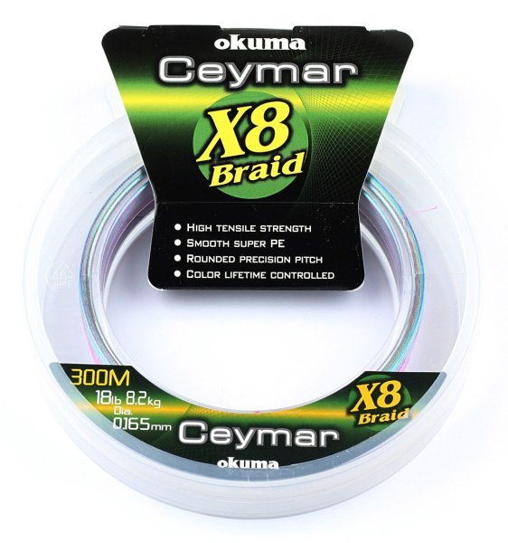 Okuma Ceymar (Multı Color) 300mt 8 Kat Örgü İp
