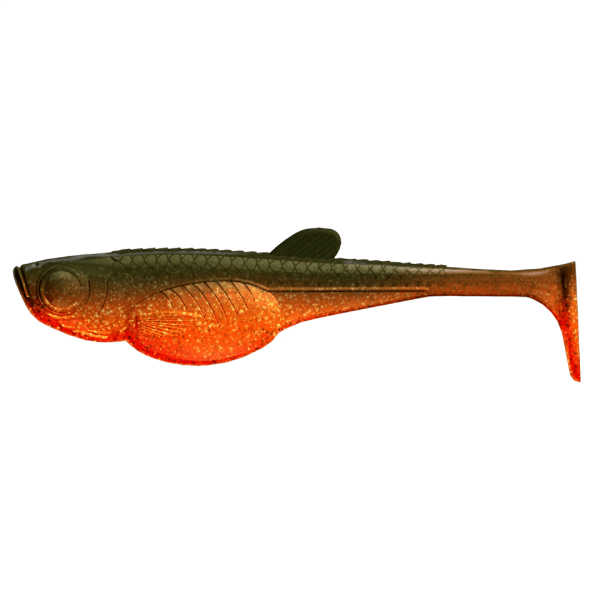 Libra Lures Embrion Shad Silikon Yem 111 - ANGRY CARROT - 100MM
