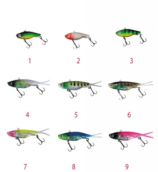 Captain 3556 Baby Soft Wibration 6cm Levrek Silikonu Suni Balık 2