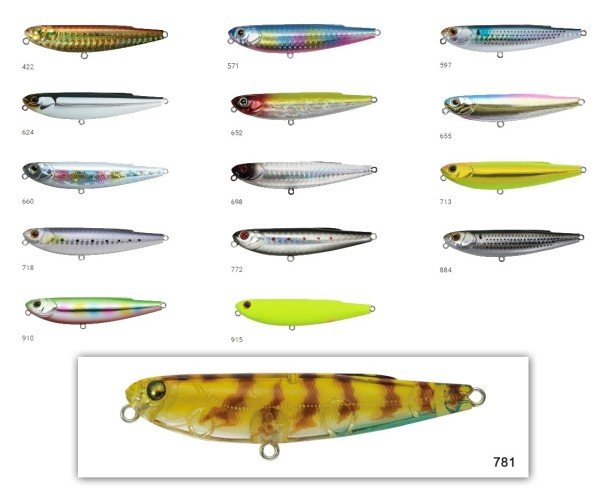 Zipbaits Fakie Dog 90mm WDT Su Üstü 12gr Maket Balık 781