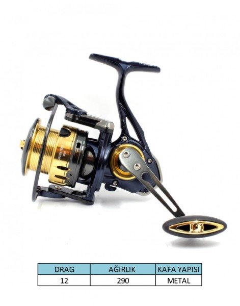 Captain Ceres Spin Makine 9+1 BB 4000