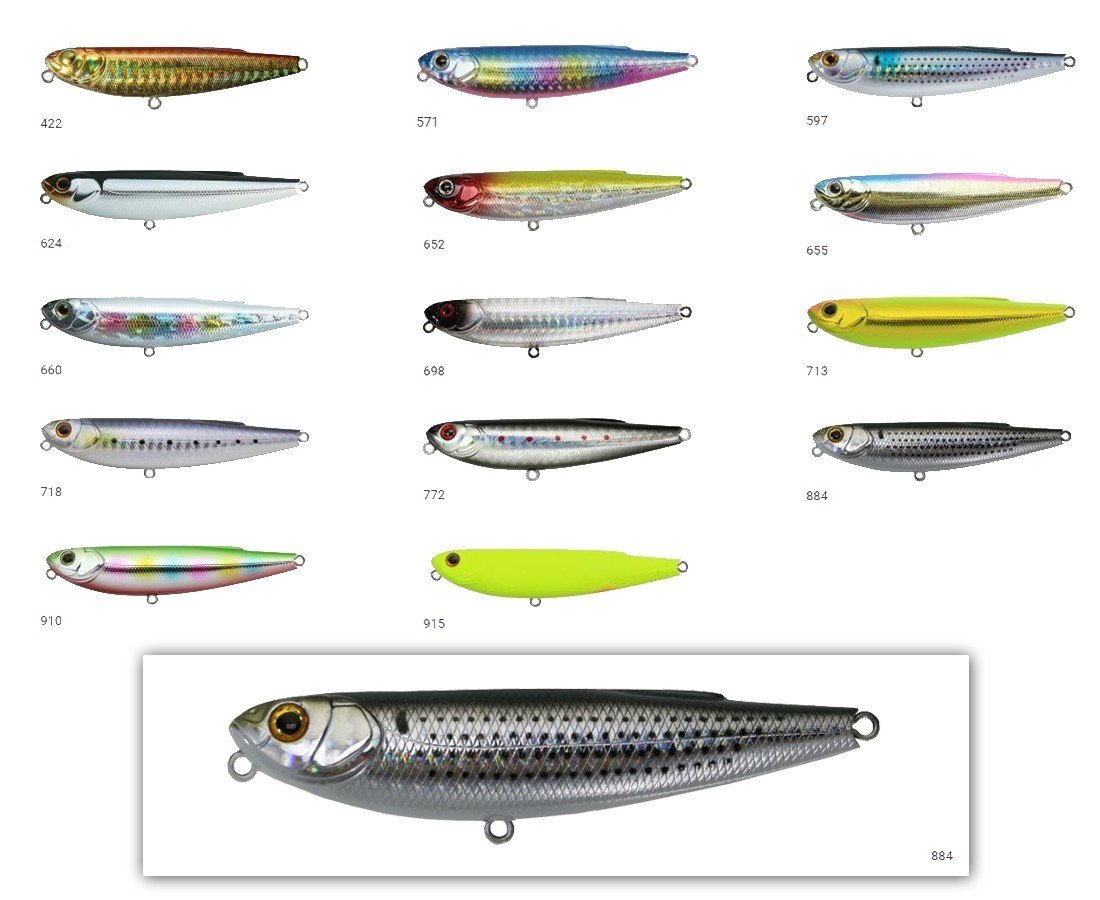 Zipbaits Fakie Dog 90mm WDT Su Üstü 12gr Maket Balık 884