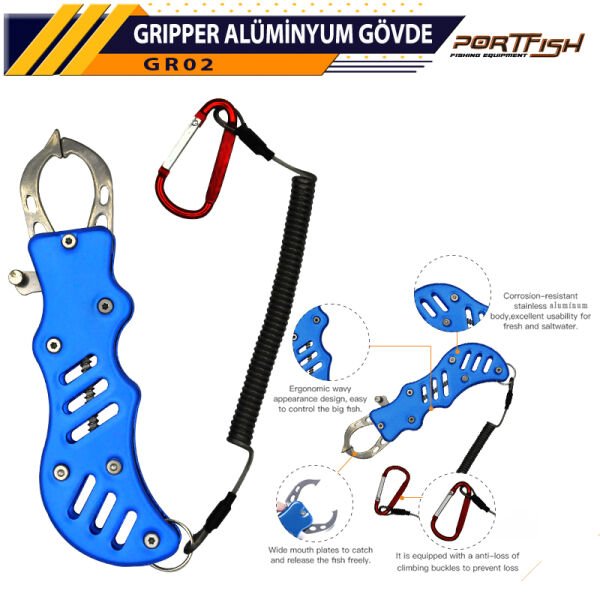 Portfish Fish Grip Metal Balık Tutucu