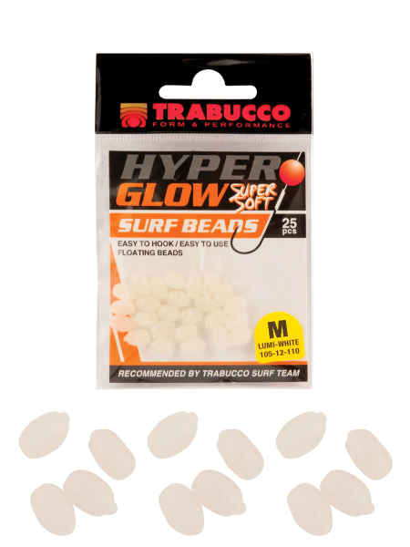 Trabucco Hyper Glow Surf Beads #M Boncuk Yellow