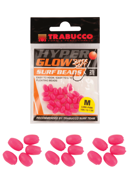 Trabucco Hyper Glow Surf Beads #M Boncuk Yellow