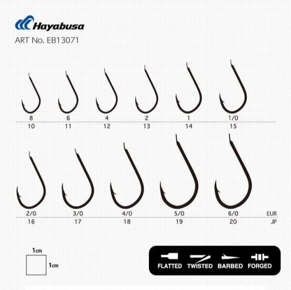 Hayabusa HFKS 130 Kısa Pala Dövme Çupra İğnesi 15li Paket Black Nikel