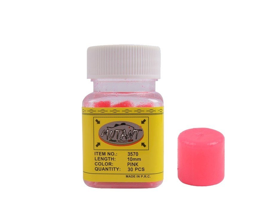 Mutant 3570 Walker Aromalı Silindir Boili 30'lu Kutu Sazan Yemi Pembe