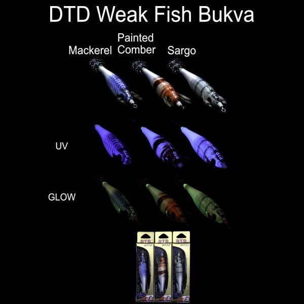 DTD Weak Fish Bukva 2.5 Kalamar Zokası Mackerel