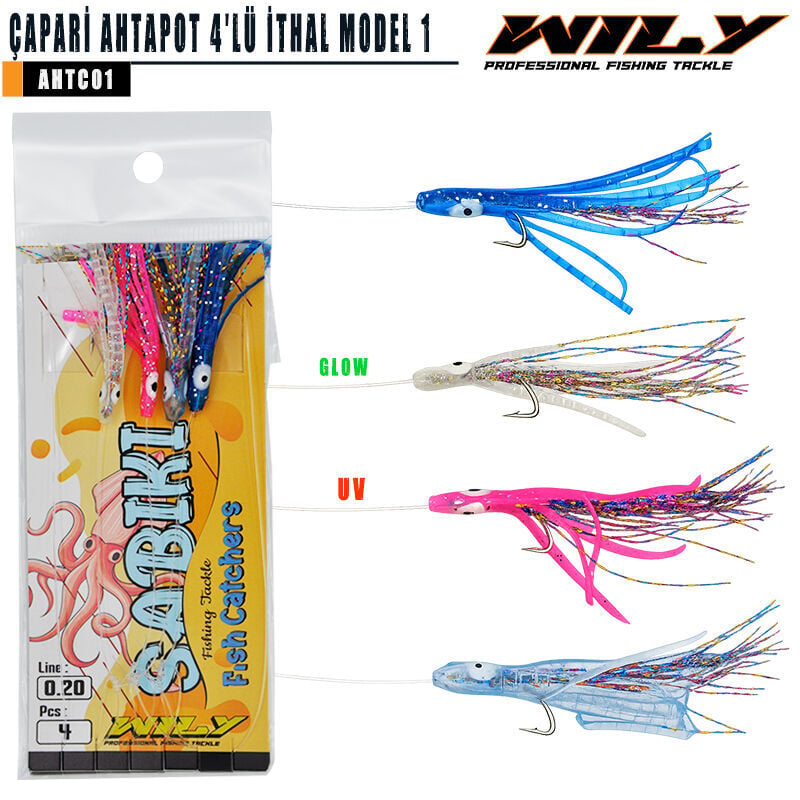 Wily Çapari Ahtapot 4'lü İthal Model 1