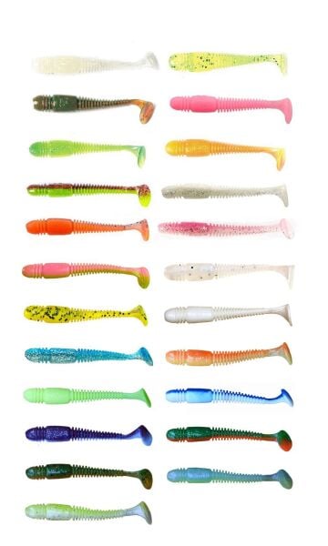 Lucky John Tioga 2.9'' (7.36 cm) 7P Silikon Yem T54