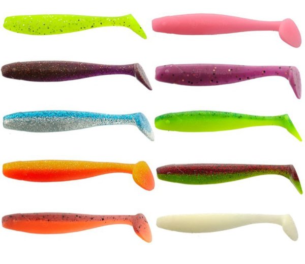 Lucky John Minnow 2.2'' (5.59 cm) 10P Silikon Yem S13