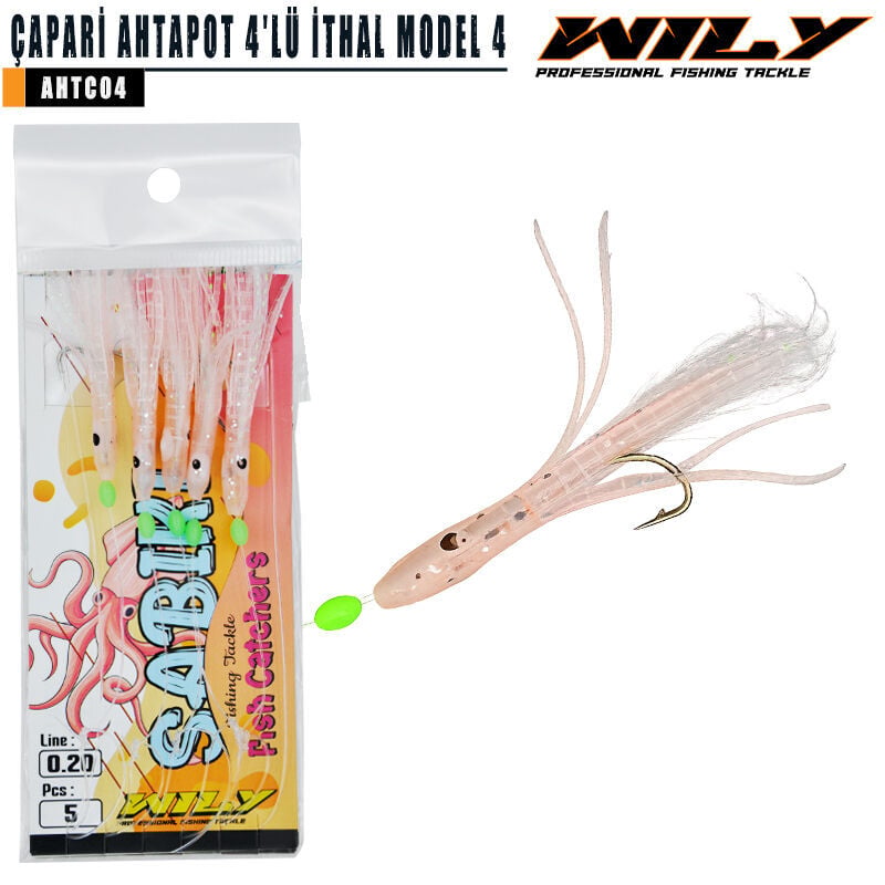 Wily Çapari Ahtapot 5'li İthal Model 4