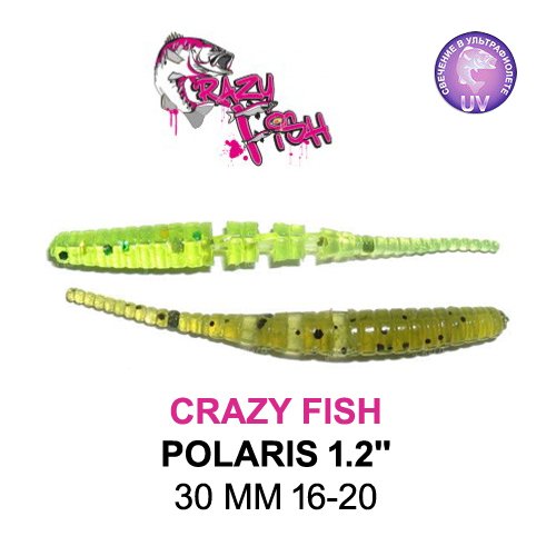 CRAZY FISH POLARIS 1.2 / 30 MM / COLOR: 16-20