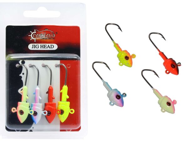 Mutant 6412 Jig Head Body 4lü Mix Set Çift Yönlü Jig Head