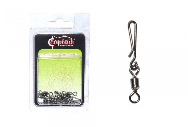 Captain 5128 Speed Maket Klipsi 10'lu Paket Black Nikel 4