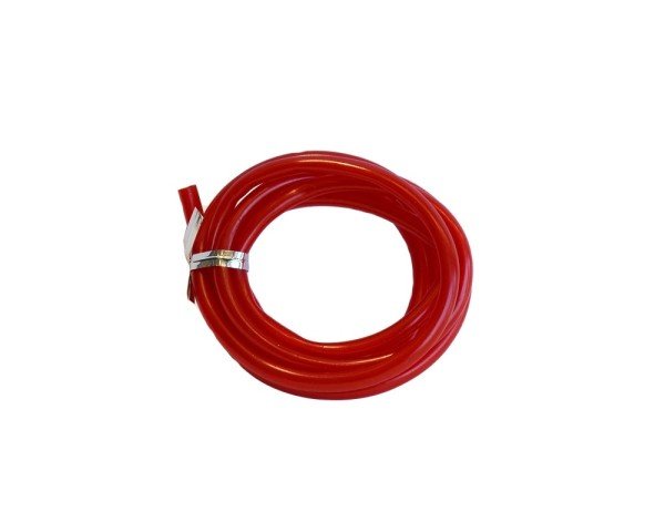 Captain  Silikon Hortum Tube 2mt Kırmızı 4 mm