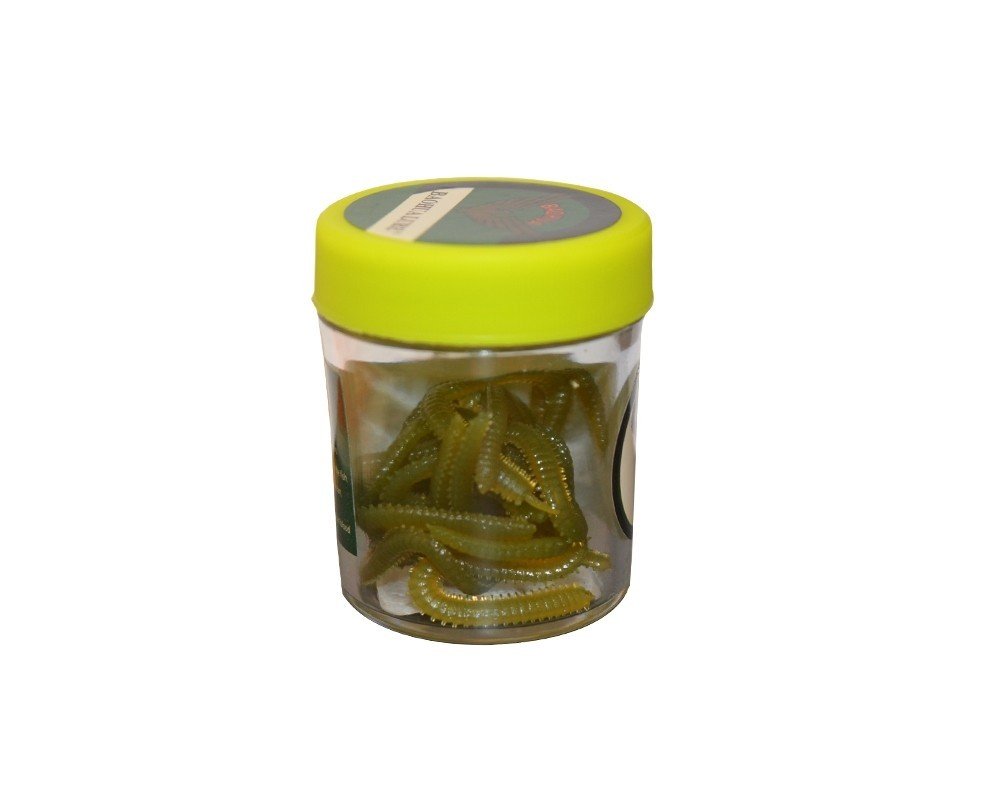 Captain 3562 Mad Bite Liquid Silk Worm Aromalı Silikon Suni Yem Yeşil