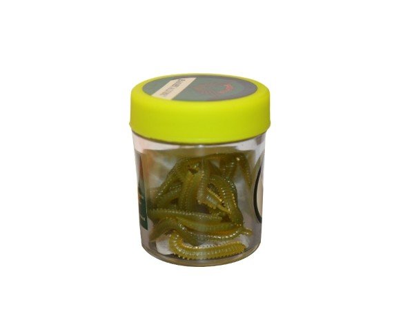 Captain 3562 Mad Bite Liquid Silk Worm Aromalı Silikon Suni Yem Yeşil