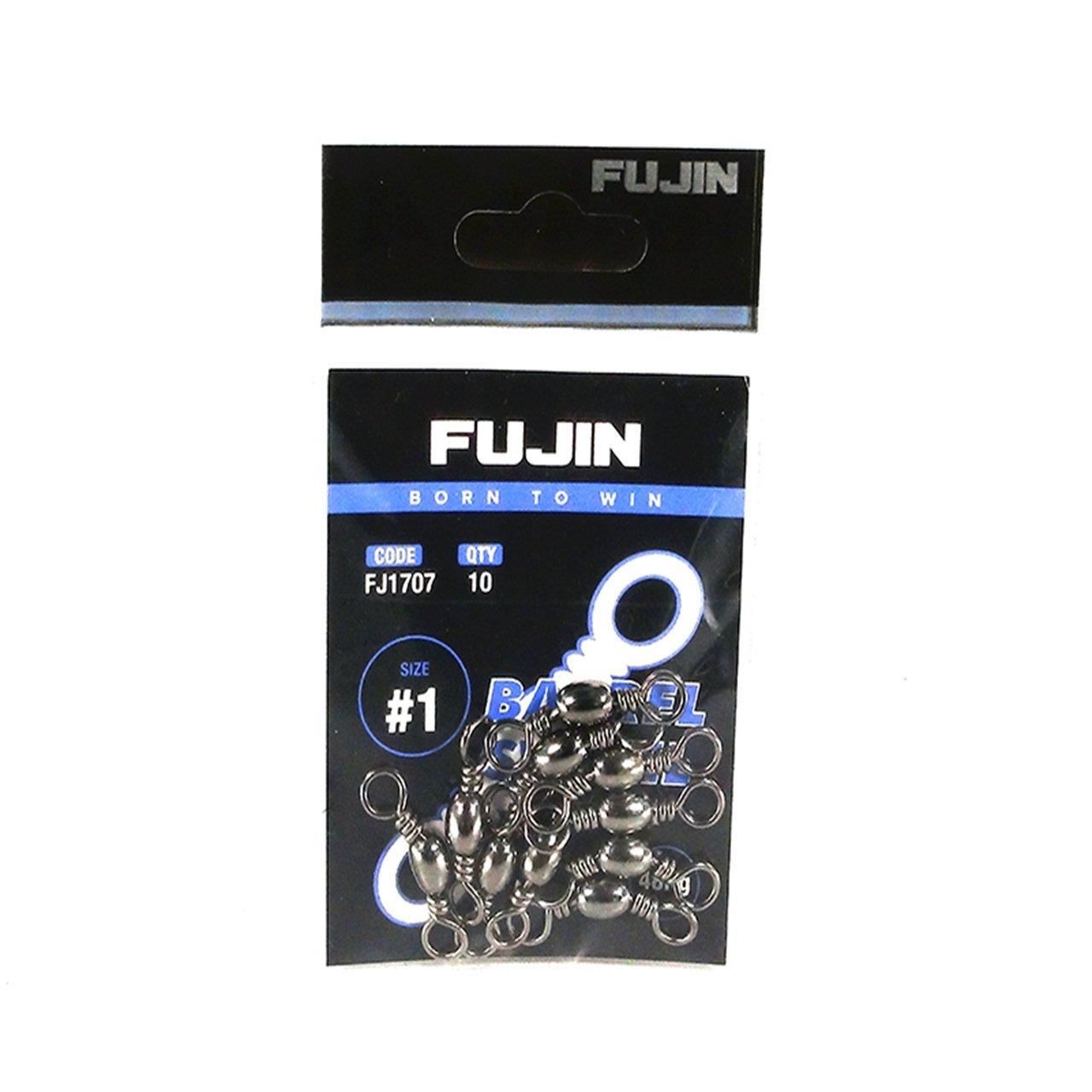 Fujin Barrel Swivel Fırdöndü Black Nickel 