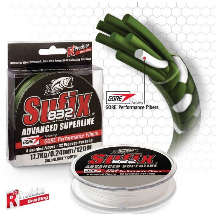 Sufix 832 Advanced İp Misina GHOST - 0.10MM - 100MT - 5.9KG