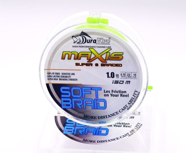 Duraking Maxis S.Soft 8x 150mt İp Misina 