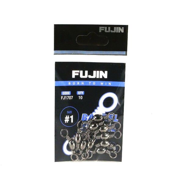 Fujin Barrel Swivel Fırdöndü Black Nickel 
