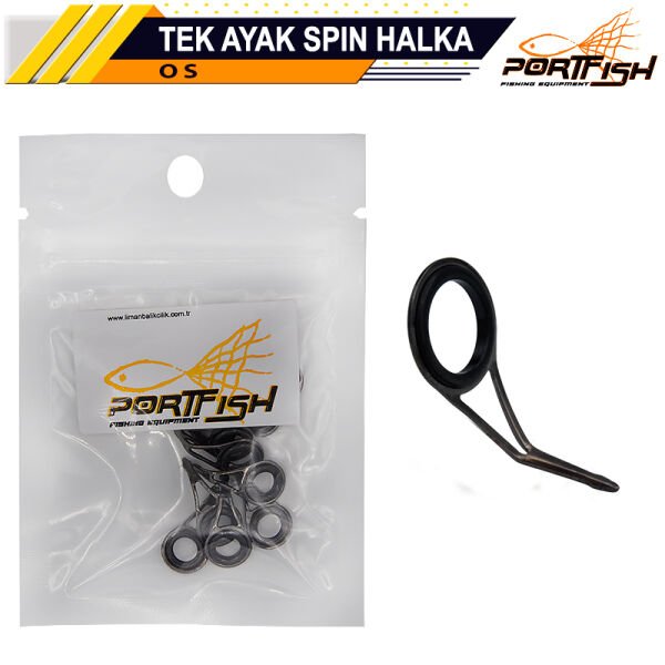 Portfish Paslanmaz Tek Ayak Spin Halka Seti 40 mm