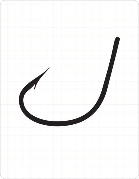 Fudo 4601 Fudo Worm 103 Black Nikel İğne 2