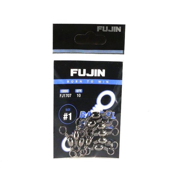 Fujin Barrel Swivel Fırdöndü Black Nickel 