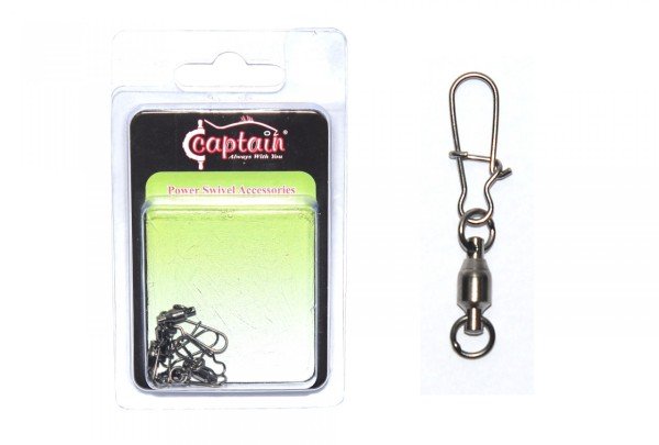 Captain 5045 Kilitli Klips Rulmanlı 5'li Paket Black Nikel 2