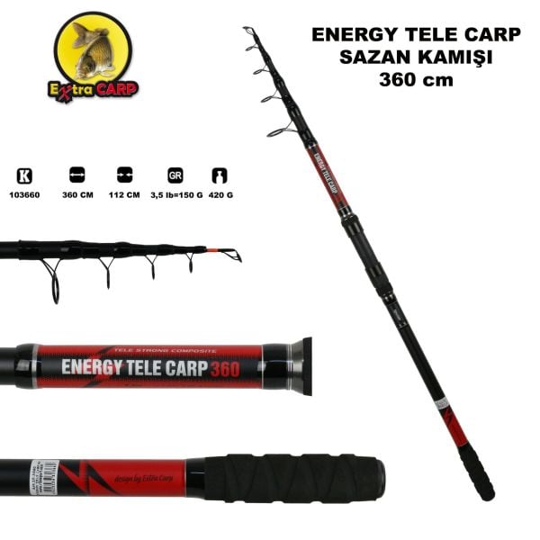 Energy Tele Carp 360 Sazan Kamışı