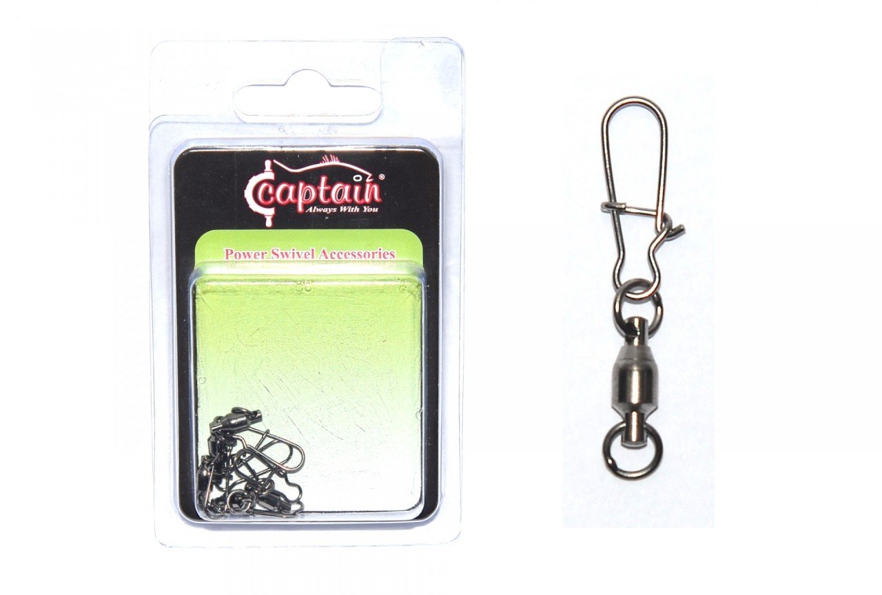 Captain 5045 Kilitli Klips Rulmanlı 5'li Paket Black Nikel 3