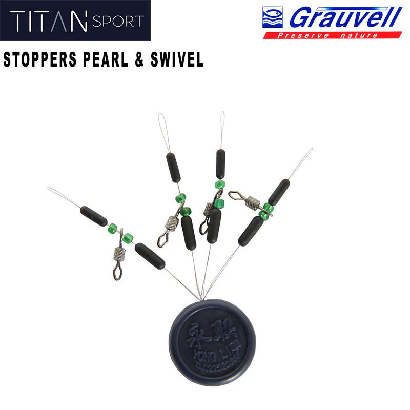 Titan Pearls Swivel Stoppers Fırdöndü L